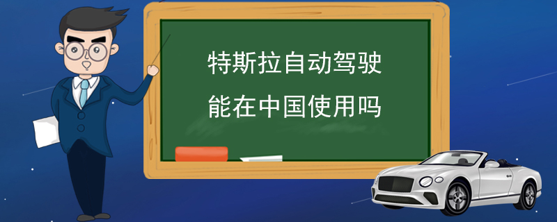 特斯拉自动驾驶能在中国使用吗